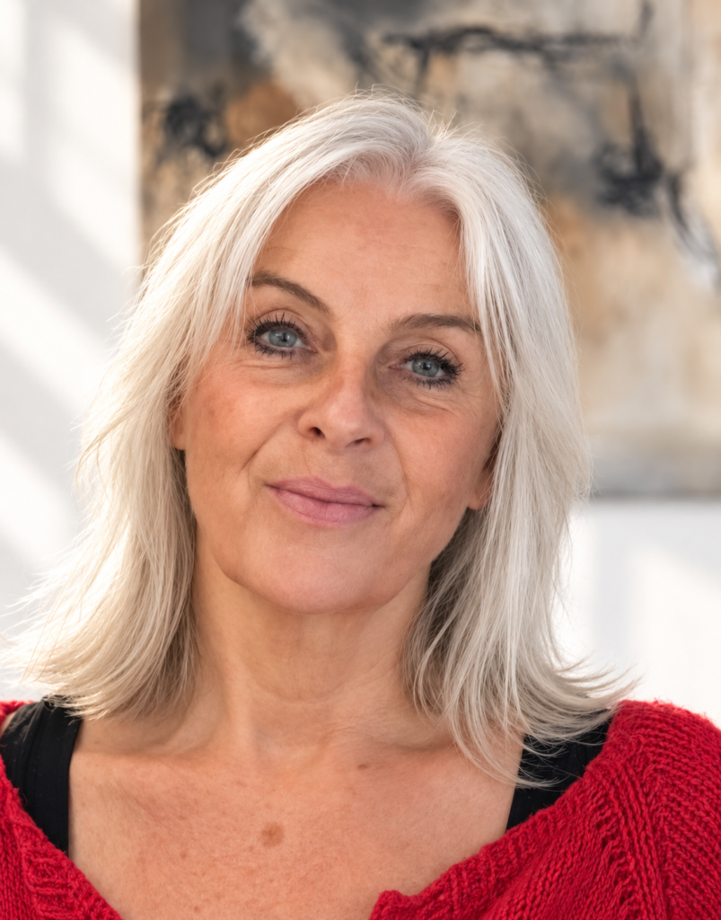 Portrait of Danish visual artist Anitta Jonas